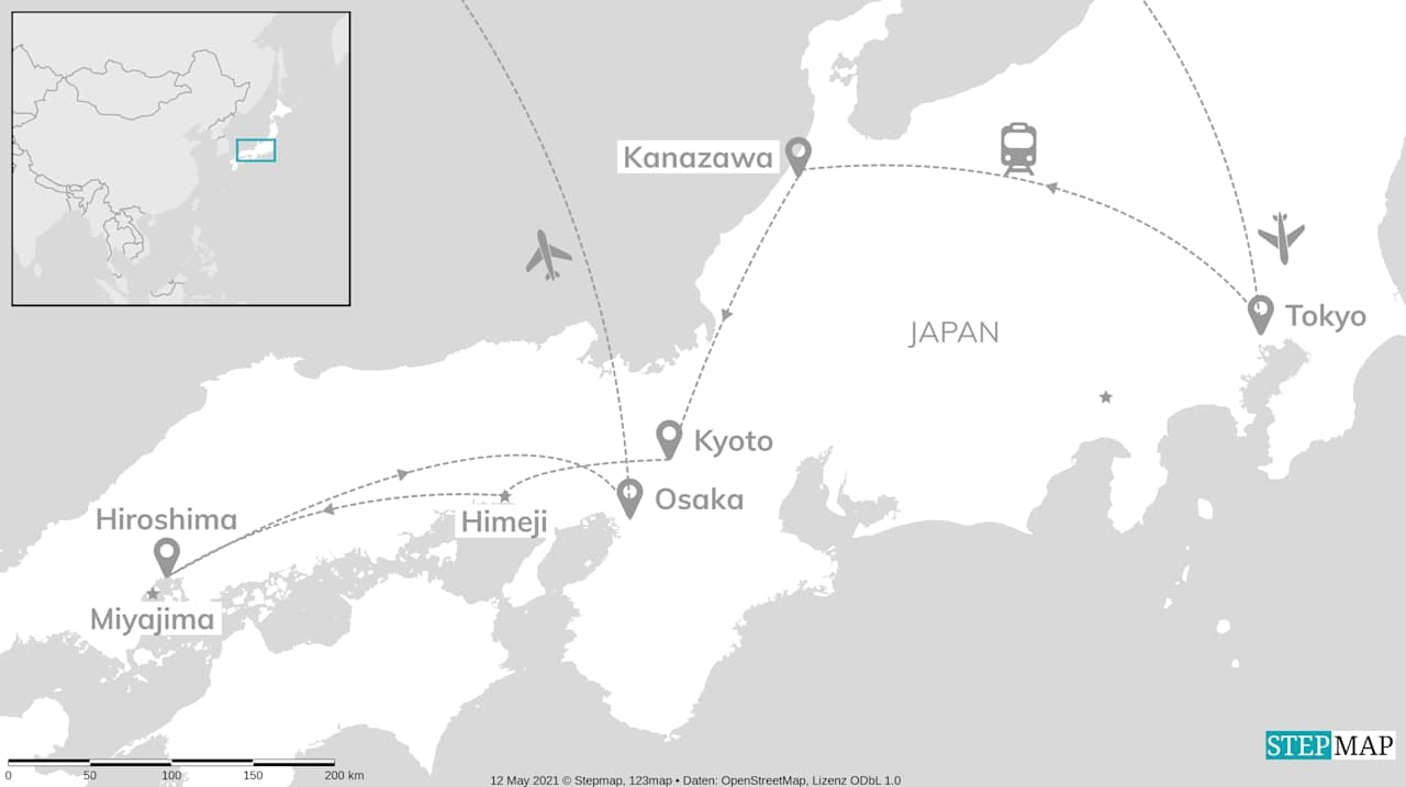 Explore Japan: Tokyo towers, torii gates and Samurai