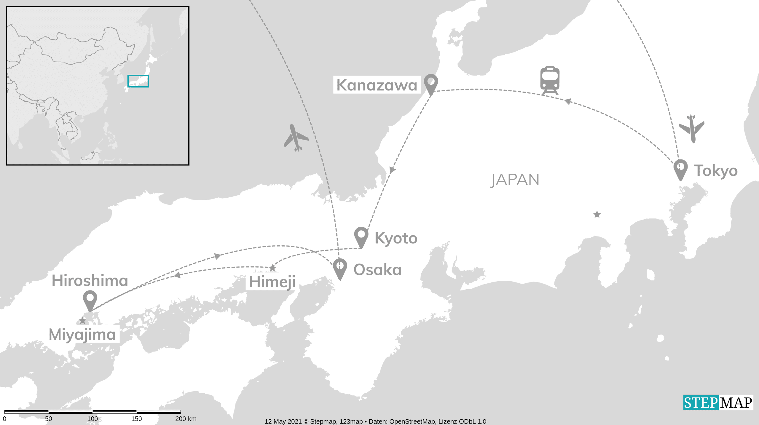 Explore Japan: Tokyo towers, torii gates and Samurai