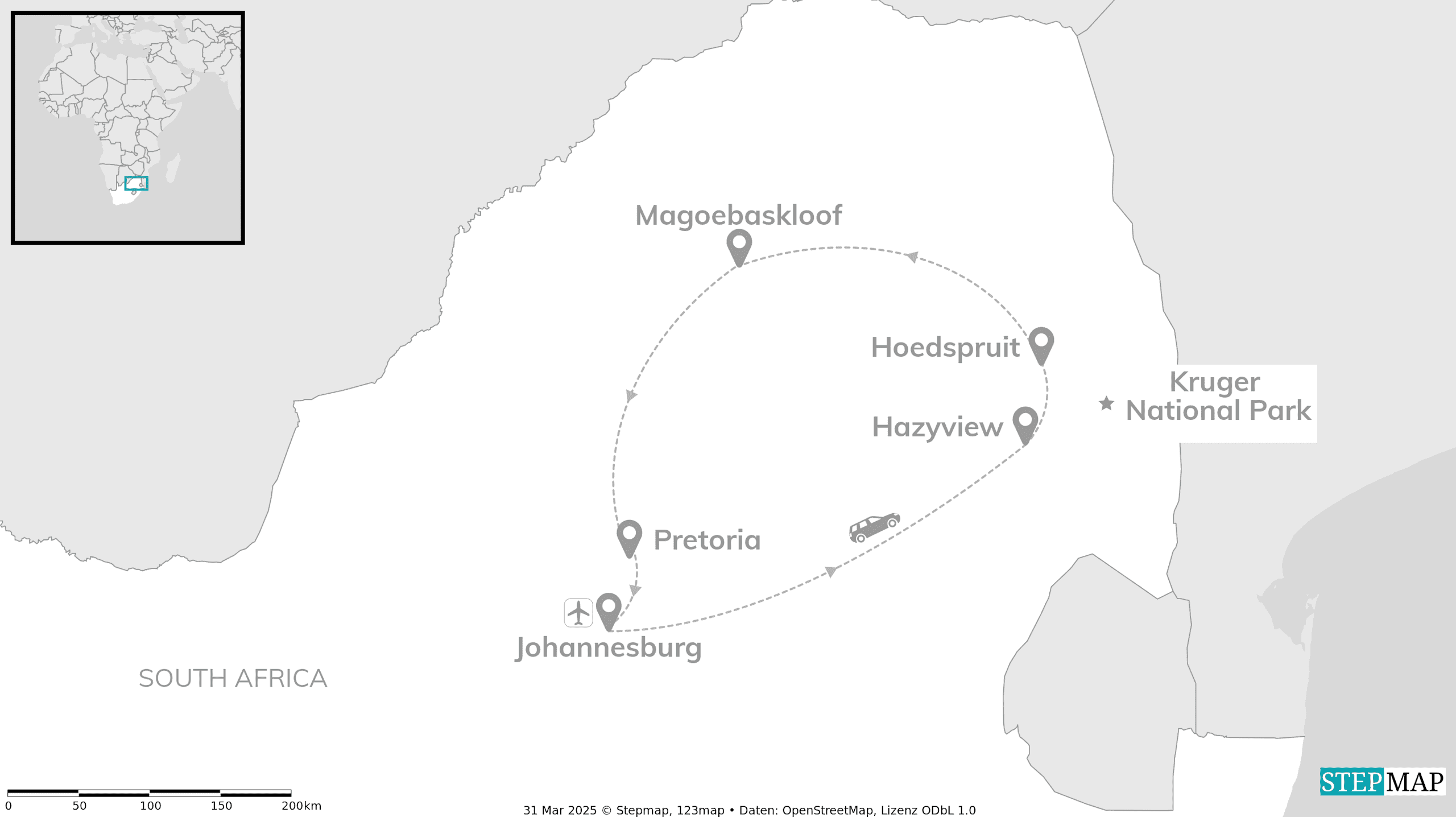 South Africa road trip: Wild glamping and Kruger safari